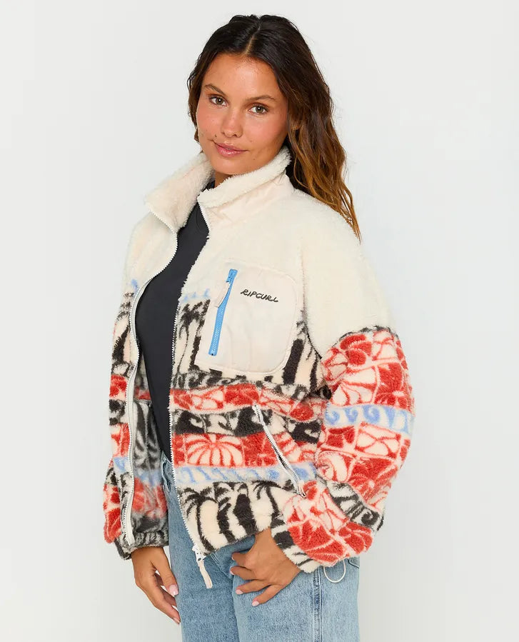 Ripcurl Oceanic Zip Thru Polar Fleece