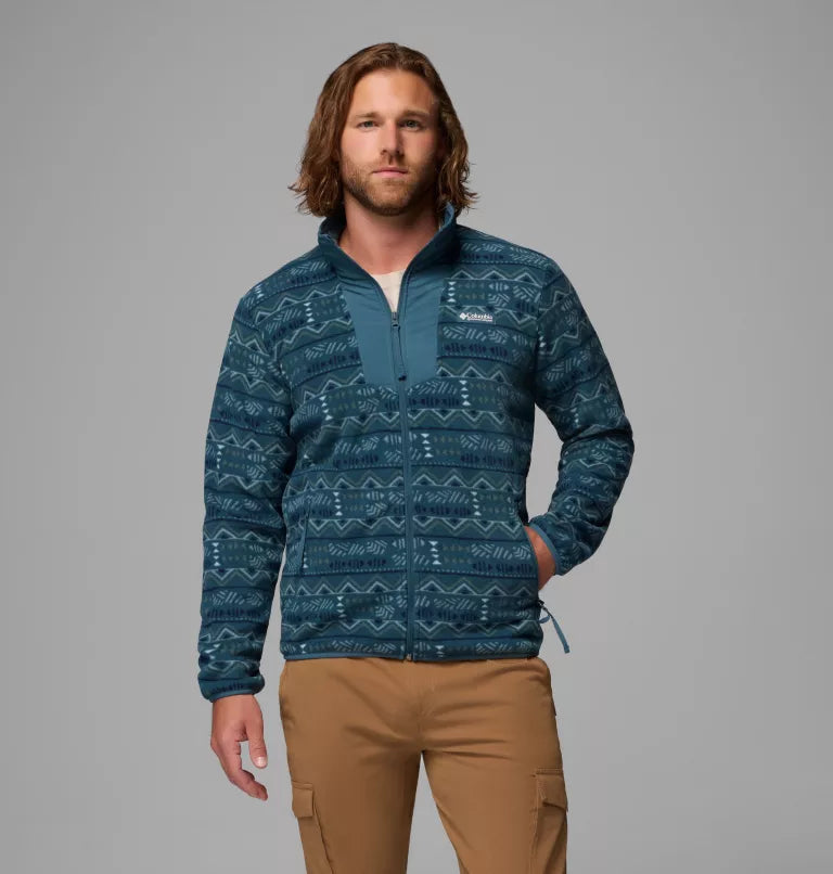 Columbia Men's Sequoia Grove Printed Fleece Jacket