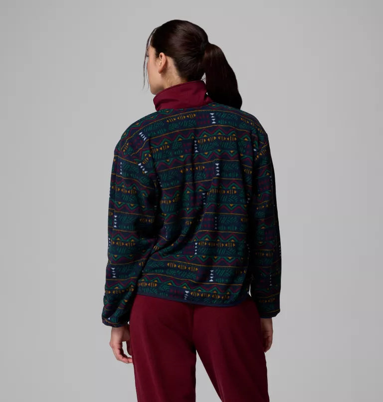 Columbia Women's Sequoia Grove Printed Half Zip Fleece