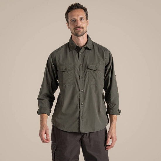 Craghoppers Mens Kiwi Long Sleeved Shirt