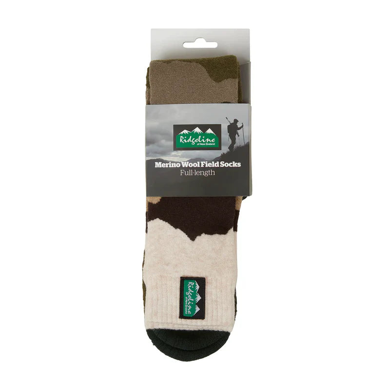 Ridgeline Merino Wool Full Length Socks