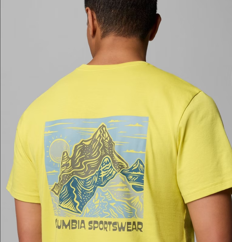 Columbia Mens Outdoor Back T-Shirt