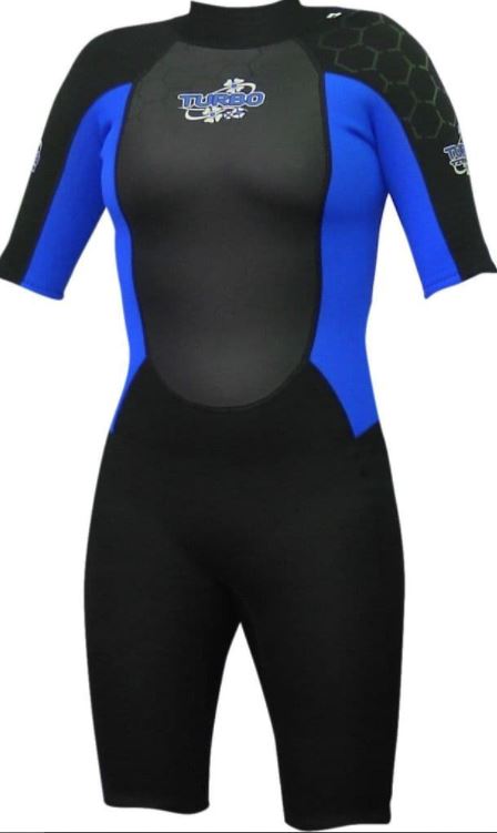 TWF Womens Turbo Shorty Wetsuit