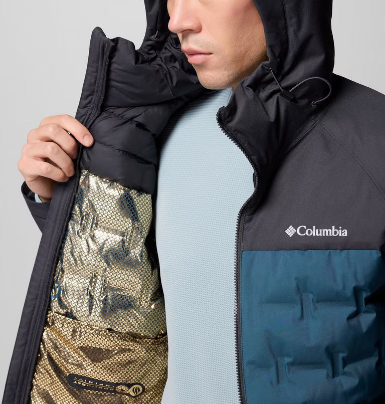 Columbia Men's Grand Trek IV Down Waterproof Hooded Jacket