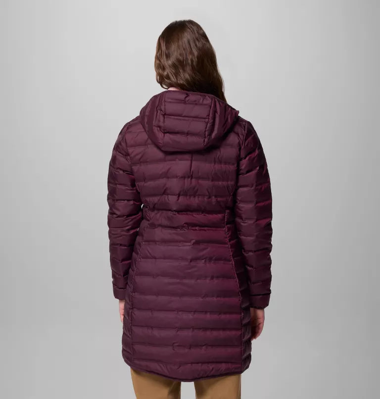 Columbia Womens Lake 22 II Down Long Hooded Jacket