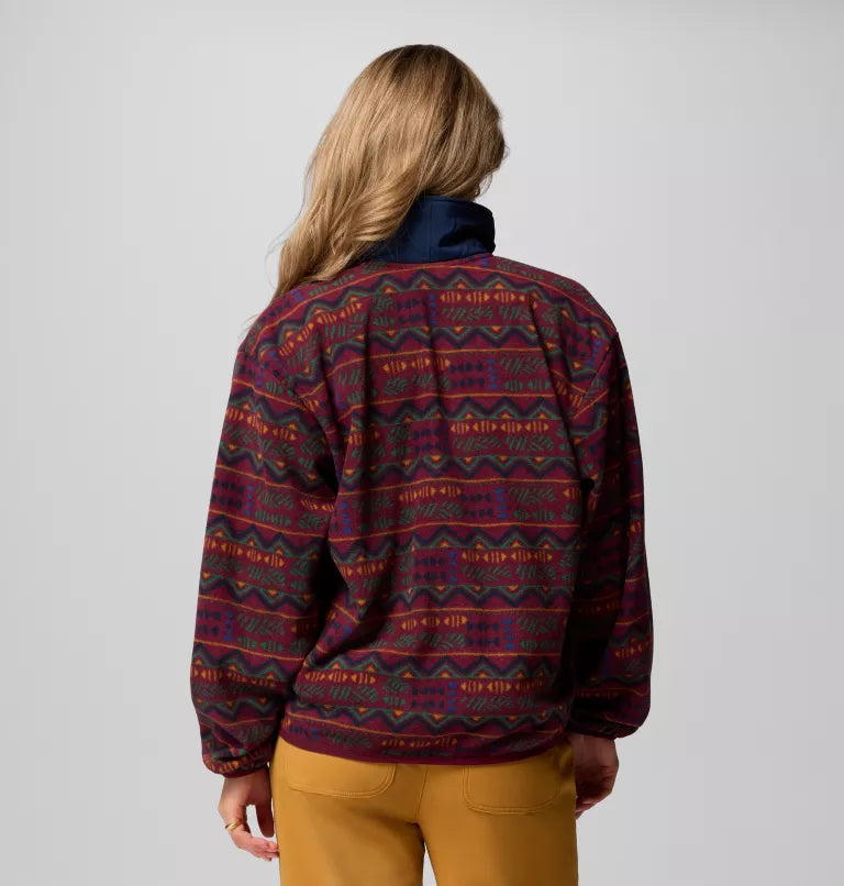 Columbia Women's Sequoia Grove Printed Half Zip Fleece