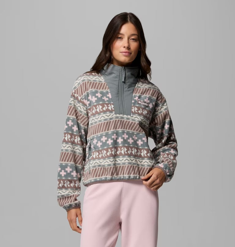 Columbia Women's Sequoia Grove II Printed Half Zip Fleece