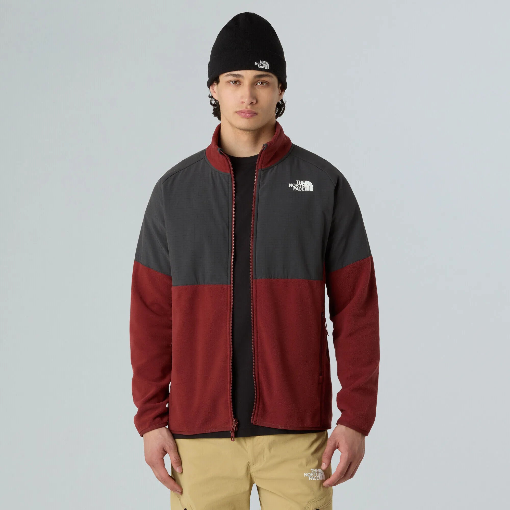 The North Face Mens Glacier Heavyweight Full Zip Fleece