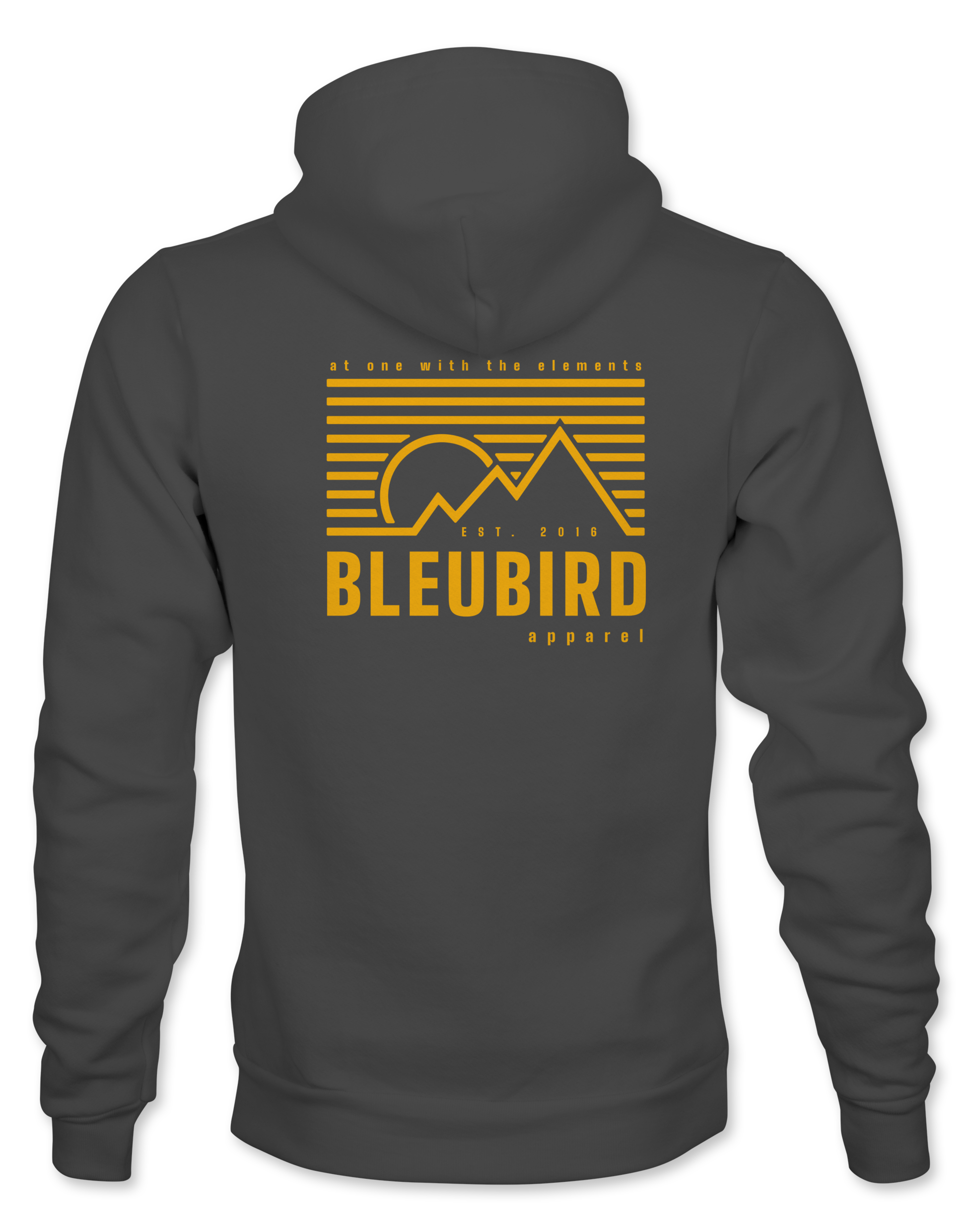 Bleubird Unisex Retro-Peaks Hoodie