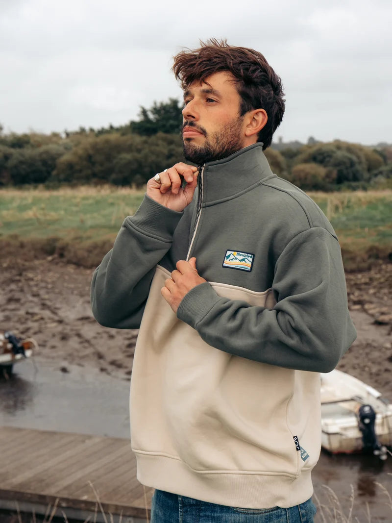 Bleubird Mens Bracken 1/4 Zip