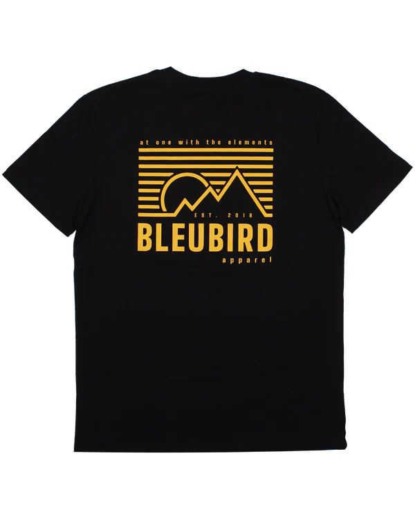 Bleubird Unisex Retro-Peaks T-shirt