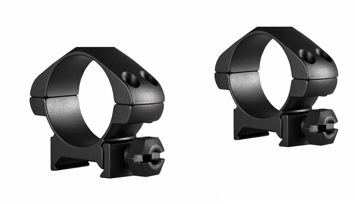 Hawke Precision 30mm Low Weaver Steel Ring Mounts