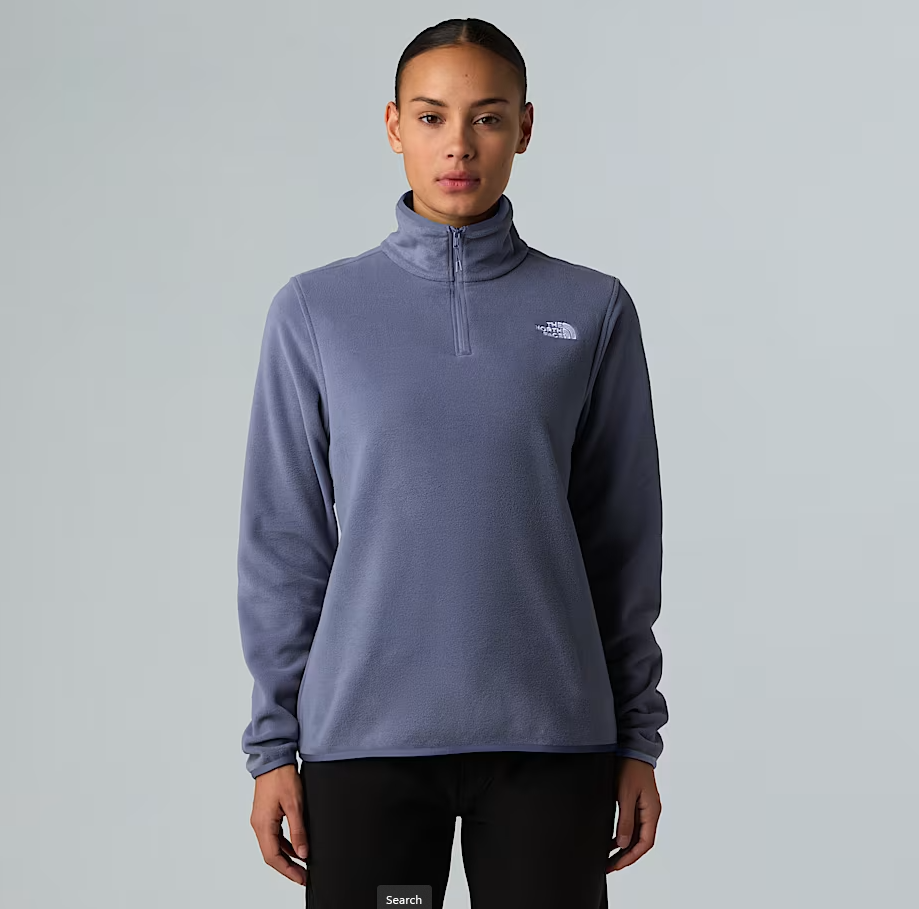 The North Face Womens Glacier 1/4 Zip Fleece
