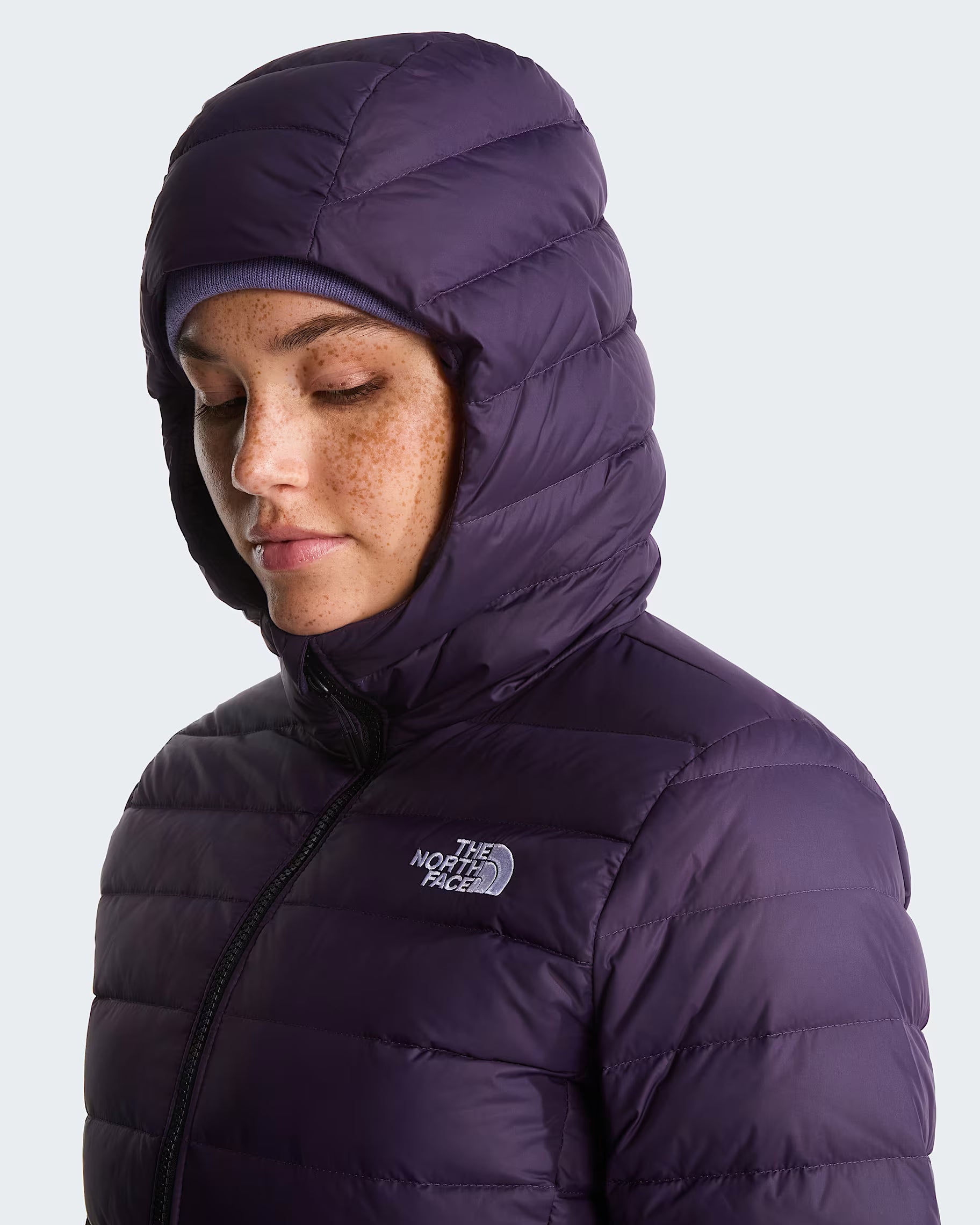 The North Face Womens Classic Down Hooded Jacket