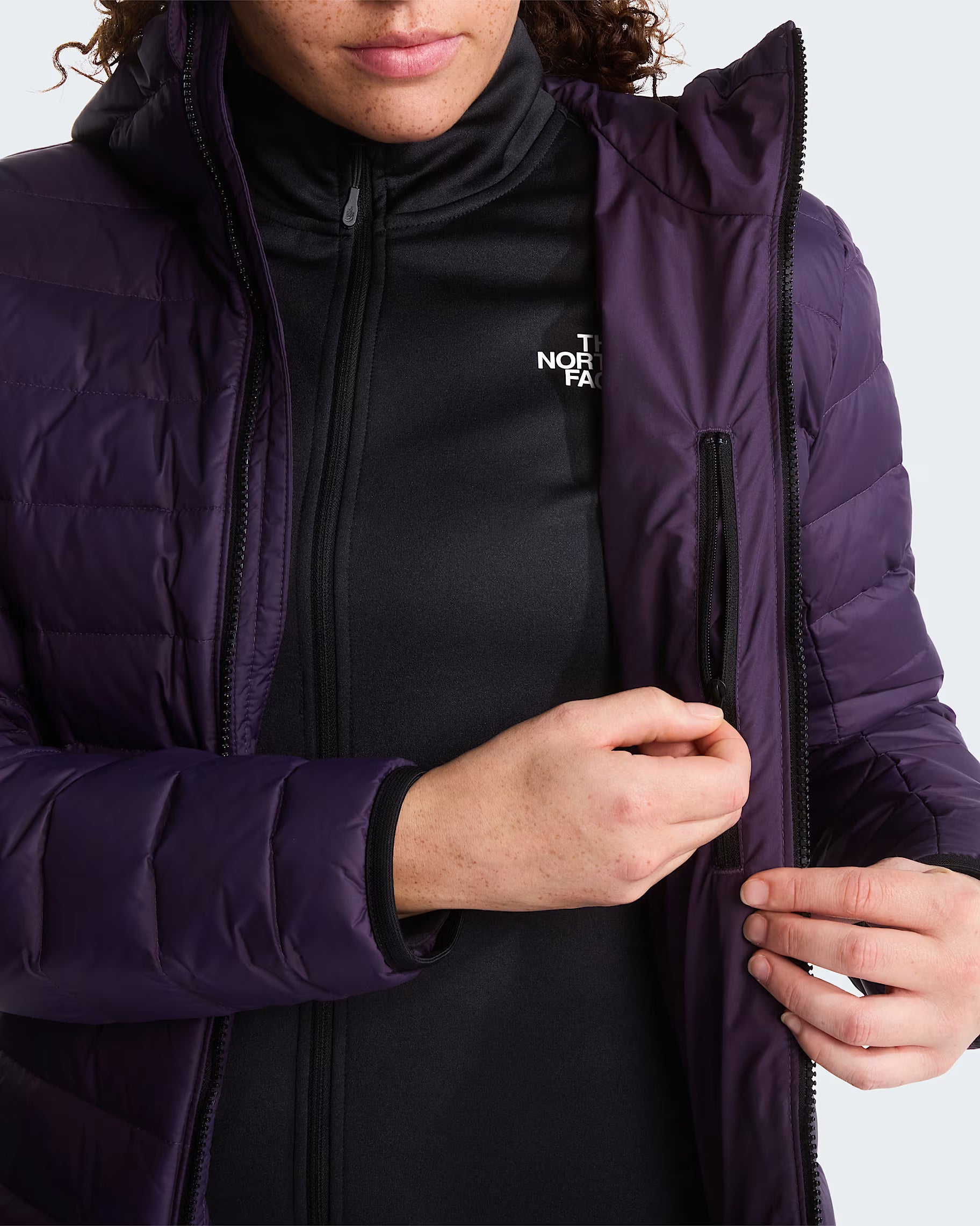 The North Face Womens Classic Down Hooded Jacket