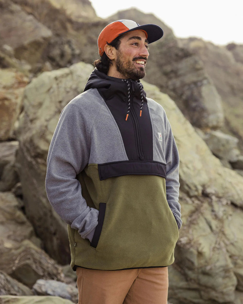 Passenger Men's Woodland 1/2 Zip Fleece