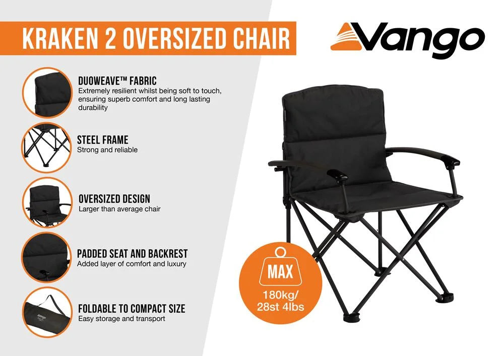 Vango Kraken 2 Oversize Camping Chair
