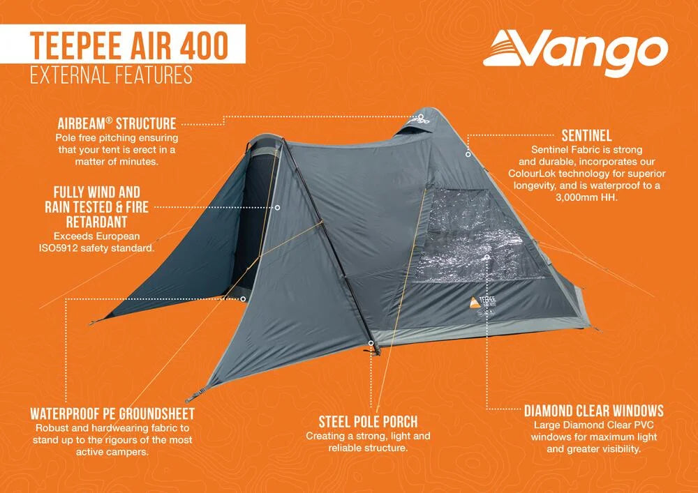 Vango Teepee Air 400