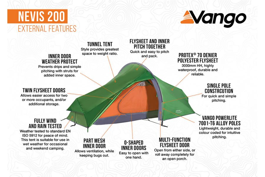 Vango Nevis 200 Tent