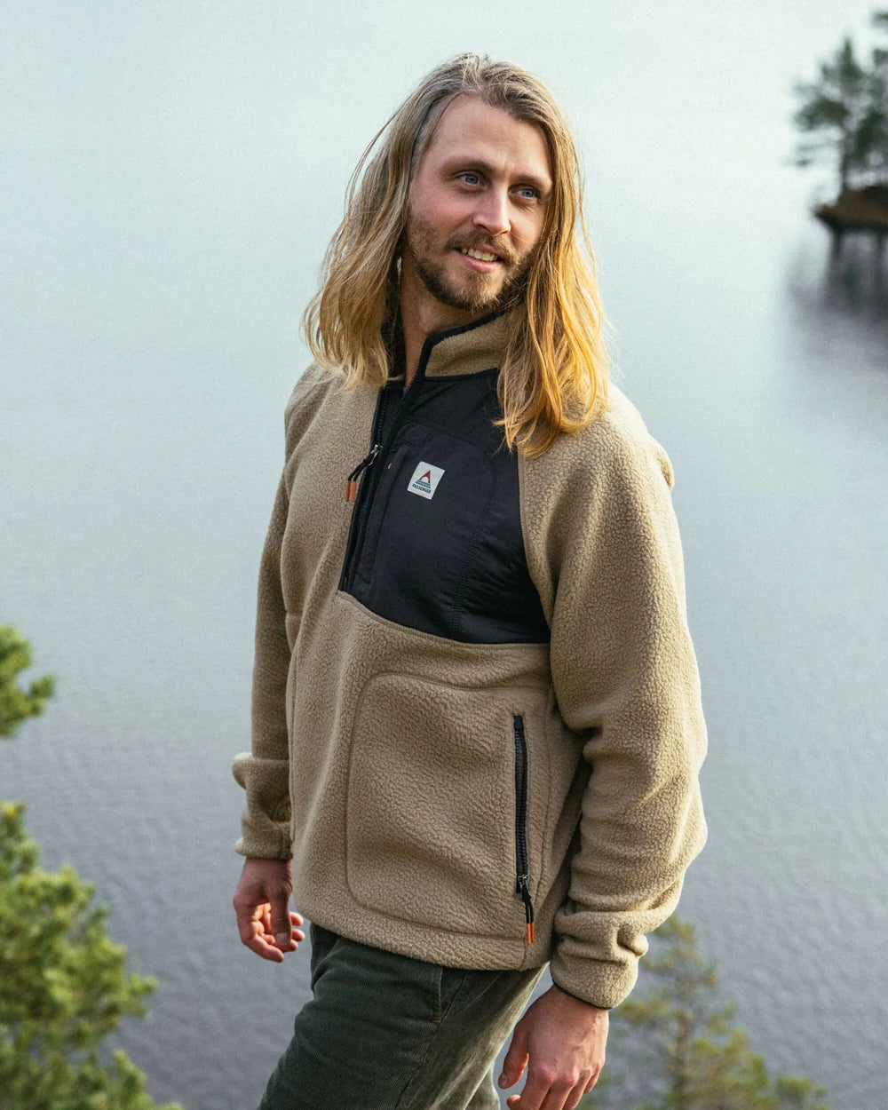 Passenger Men's Offgrid 1/2 Zip Sherpa Fleece