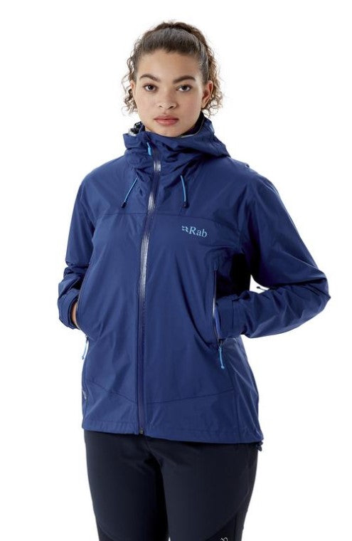 Rab Womens Downpour Plus 2.0 Waterproof Jacket